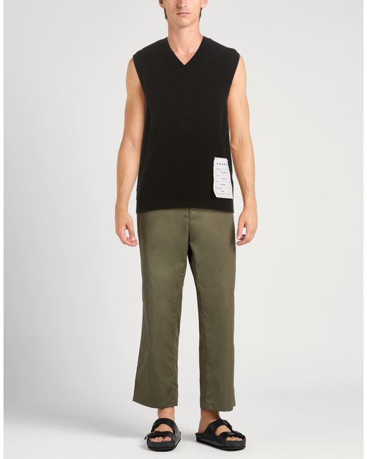 Pullover di Amaranto in Black da Uomo