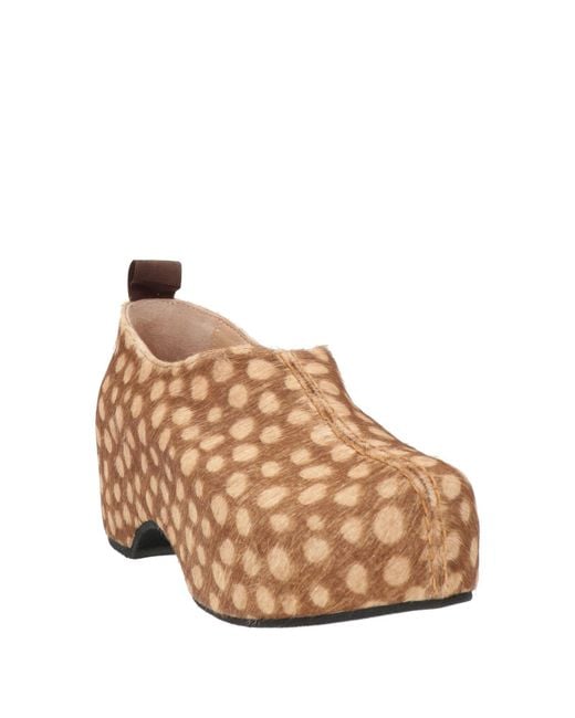Maliparmi Brown Light Mules & Clogs Leather