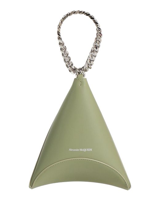 McQueen Green Handbags