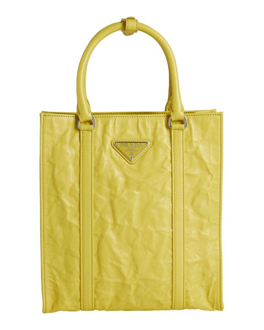 Prada Yellow Handtaschen