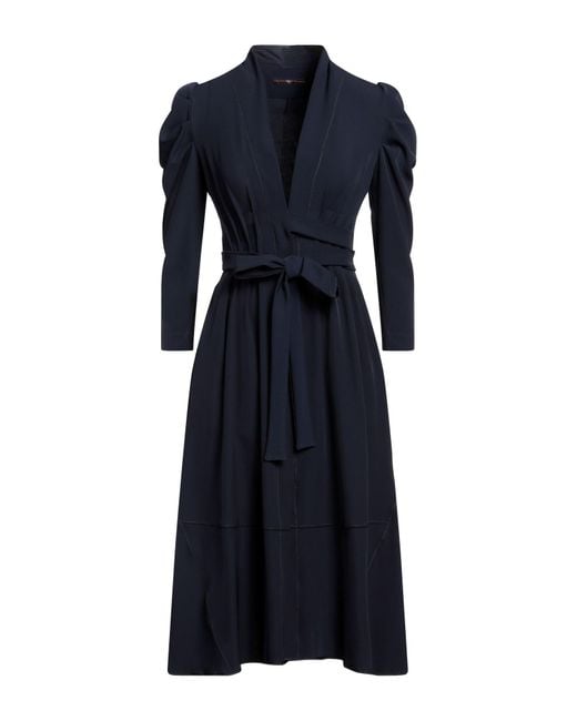 High Blue Midi Dress