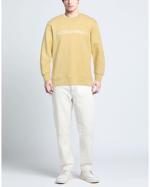 A_COLD_WALL* Yellow Sweatshirt for men