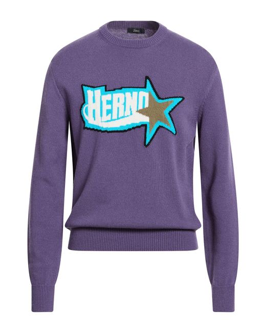 Pullover Herno de hombre de color Blue