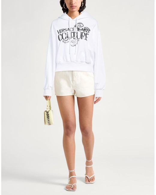 Versace Jeans Couture White Sweatshirt