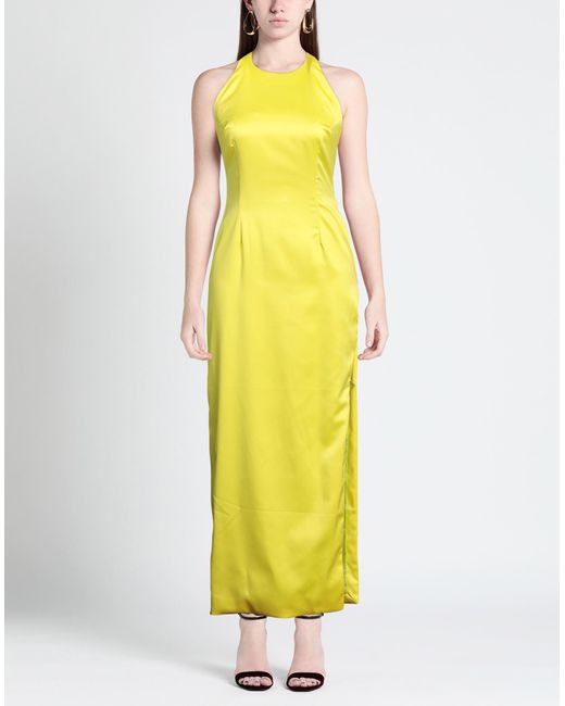 Gcds Yellow Maxi Dress