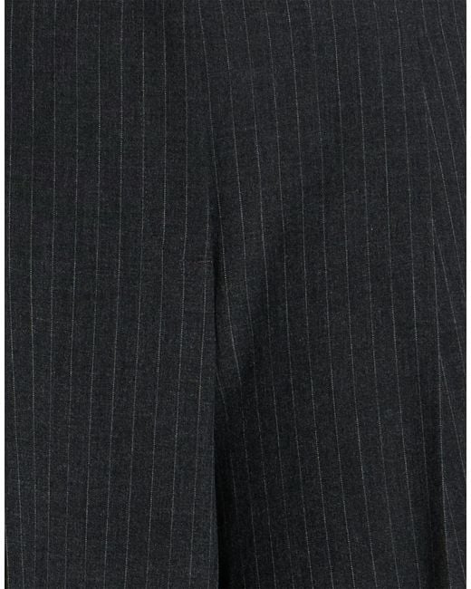 Cambio Black Charcoal Pants Polyester, Viscose, Elastane