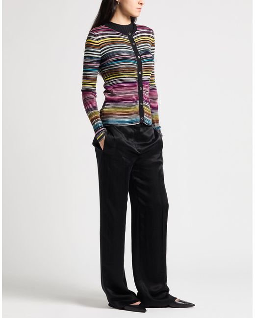 Missoni Black Cardigan Wool, Viscose