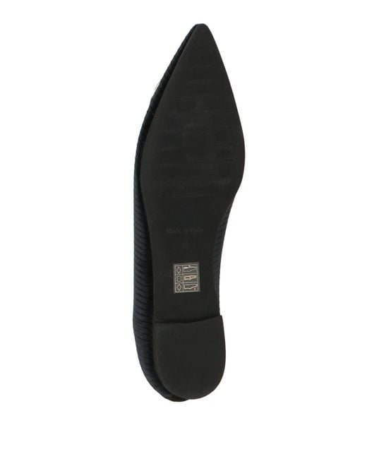 Giulia Neri Black Ballet Flats