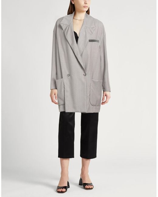 Fabiana Filippi Gray Blazer