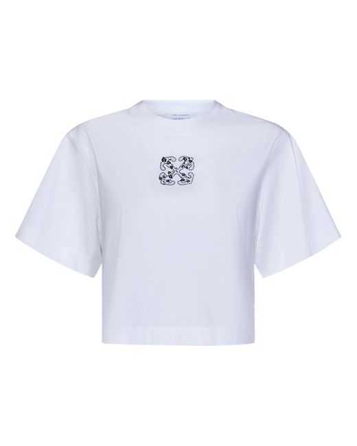T-shirt Off-White c/o Virgil Abloh en coloris Blue