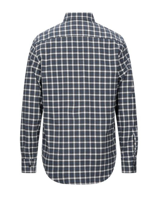Lanvin Blue Shirt Cotton for men