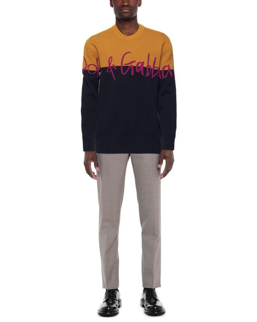 Dolce & Gabbana Pullover in Blue für Herren