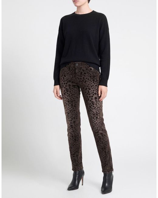 Pinko Gray Jeans Cotton, Polyester, Elastane