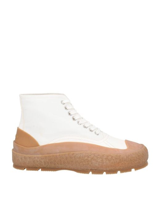 Jil Sander White Trainers for men