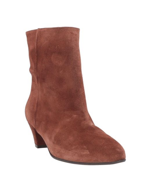 Marian Brown Ankle Boots