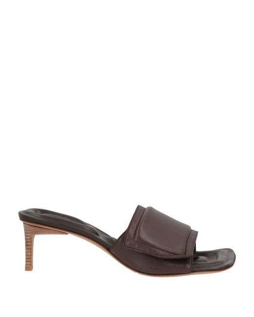 Jacquemus Brown Sandals