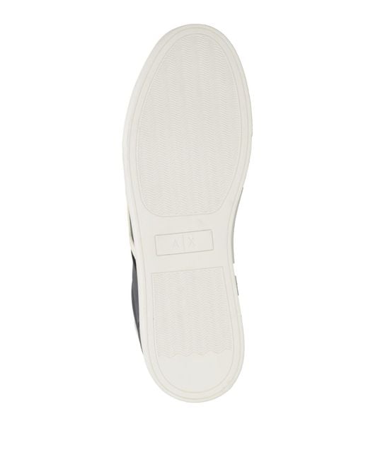 ARMANI EXCHANGE Black Trainers for men
