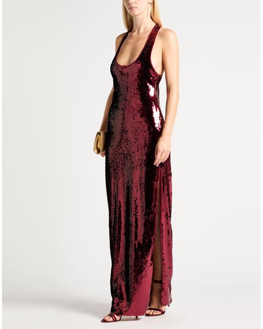 retroféte Red Maxi Dress