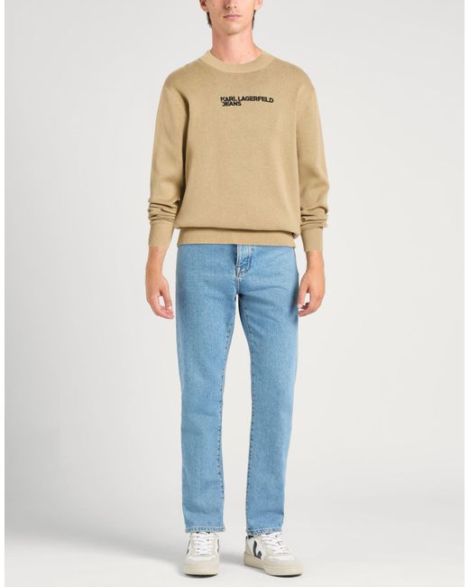 Karl Lagerfeld Natural Sweaters for men