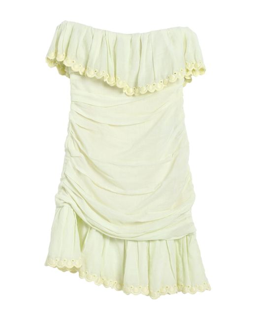Isabel Marant Yellow Mini Dress