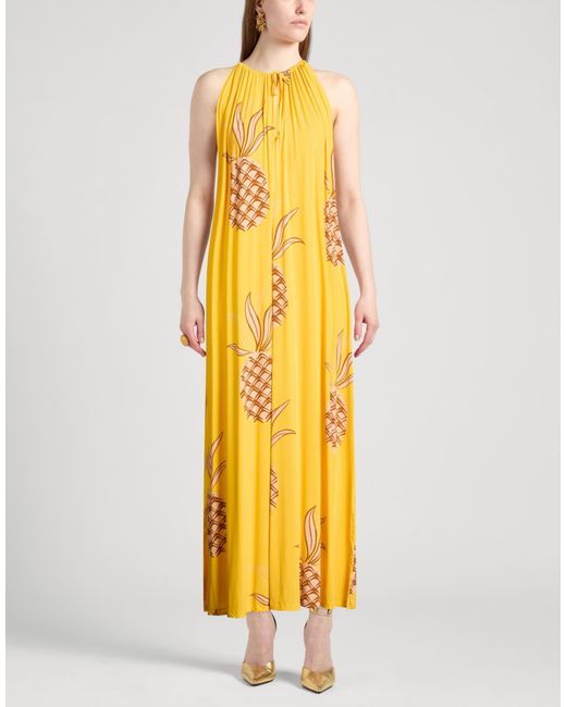 Siyu Yellow Maxi Dresses