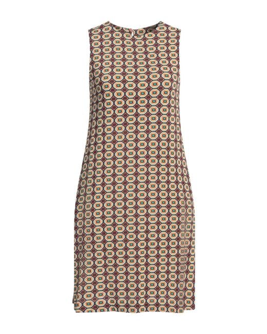 Maliparmi Natural Mini Dress
