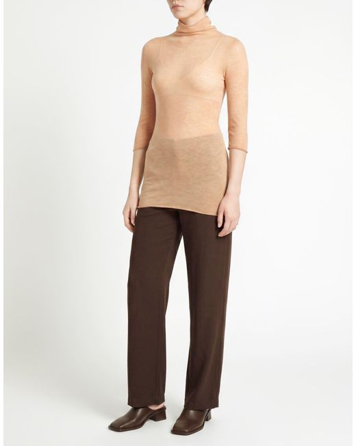 Alysi Natural Turtleneck Wool