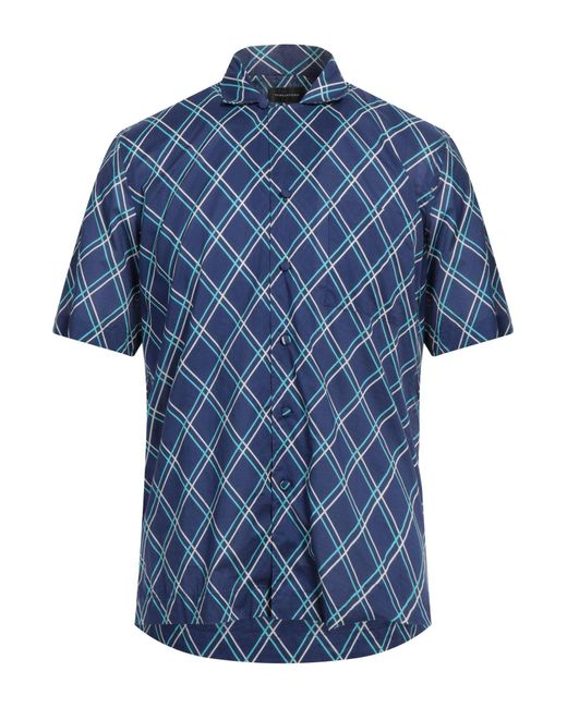 Tagliatore Blue Shirt for men