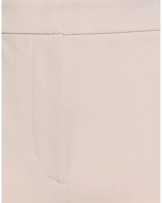 Antonelli White Pants Polyester, Virgin Wool, Elastane