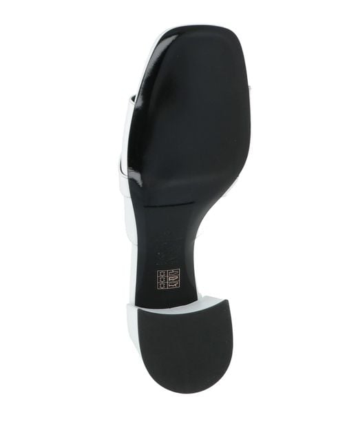 Versace White Sandals