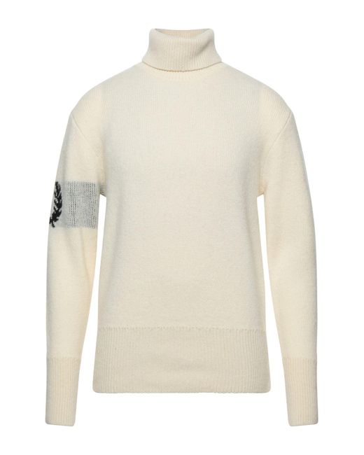 Fred Perry Turtleneck in Ivory (White) for Men | Lyst UK