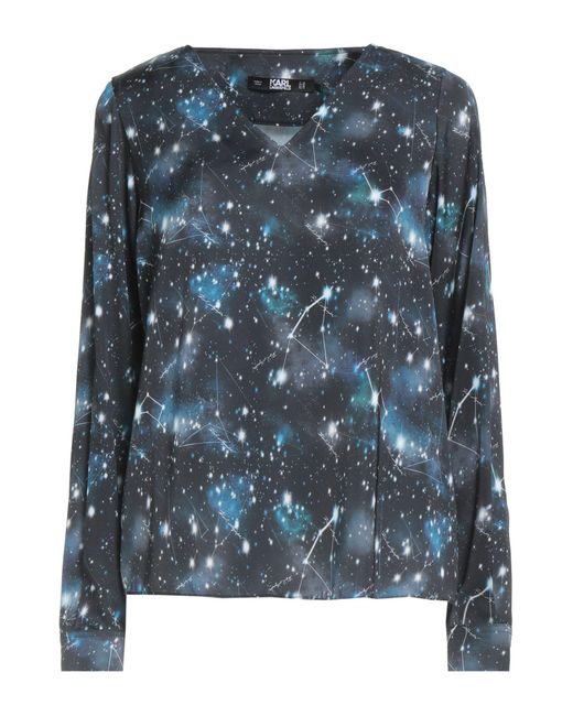 Karl Lagerfeld Blue Top