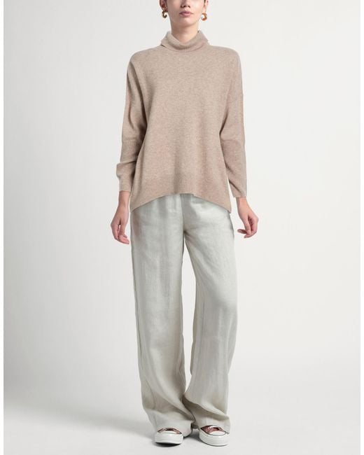 Max & Moi Natural Turtleneck