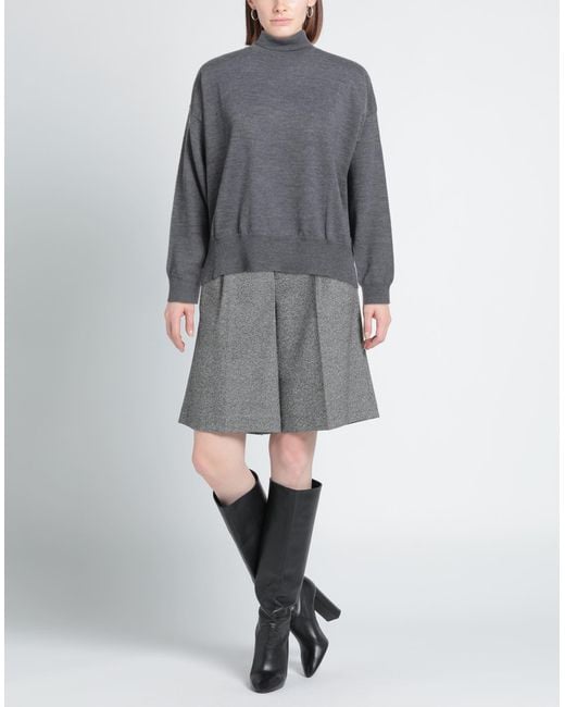 Aragona Gray Turtleneck