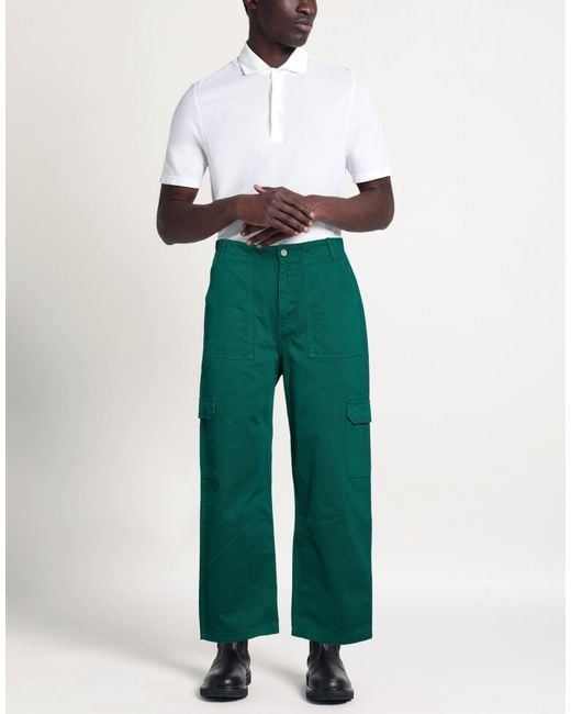 Arte' Green Pants Cotton for men