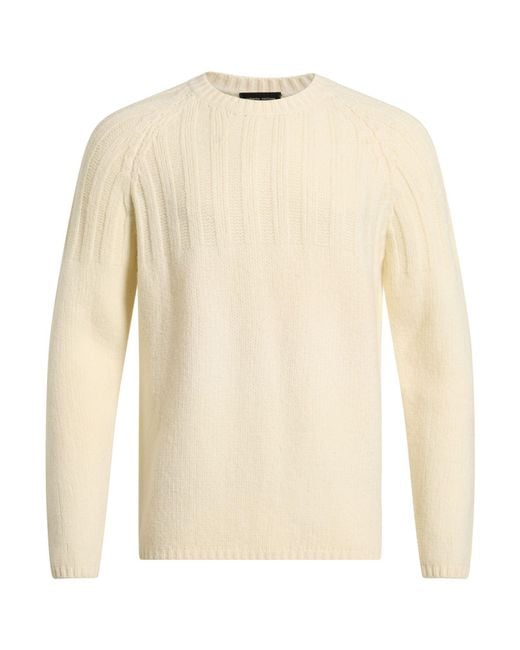Pullover di Roberto Collina in White da Uomo
