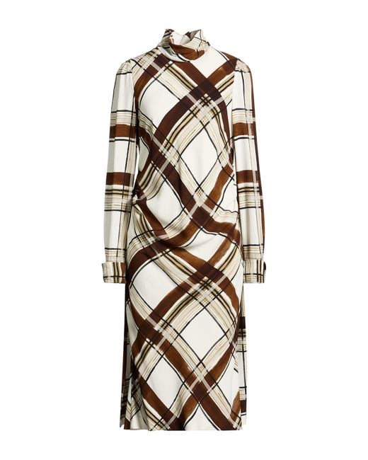 Dries Van Noten Natural Midi Dresses