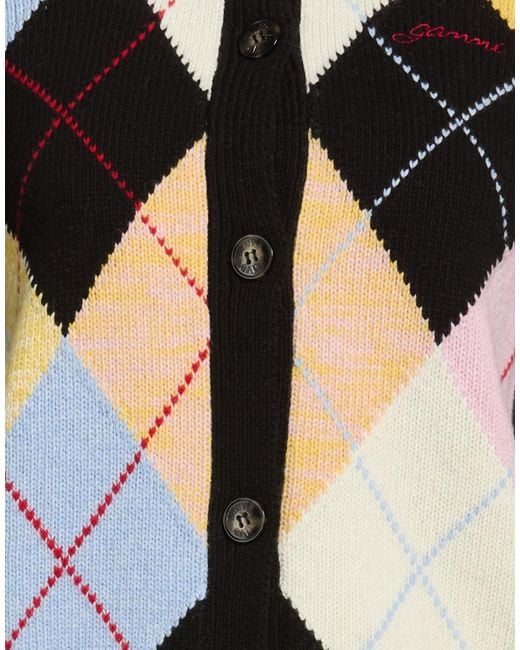 Ganni Black Cardigans
