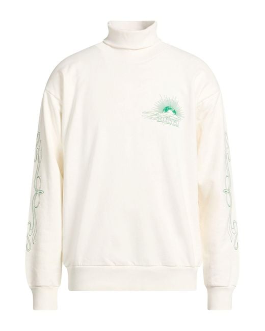 ENTERPRISE JAPAN White Sweatshirt Cotton for men