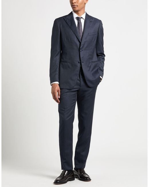 Brioni Blue Suit for men