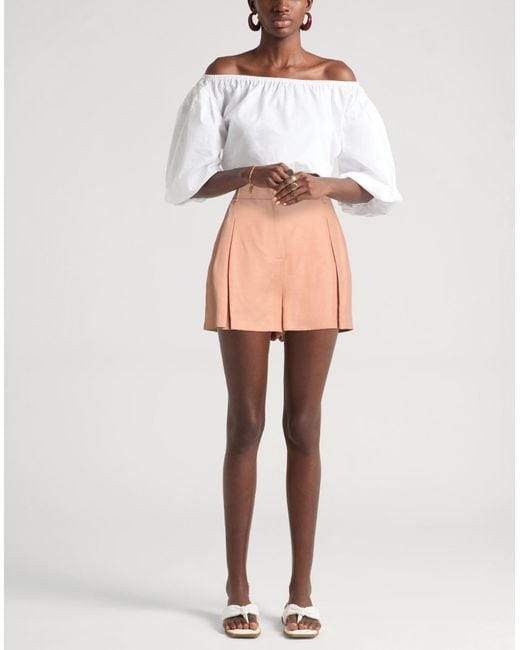 Twinset Natural Shorts & Bermuda Shorts