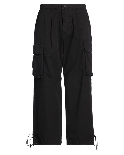 Stay Human On Earth Black Pants for men