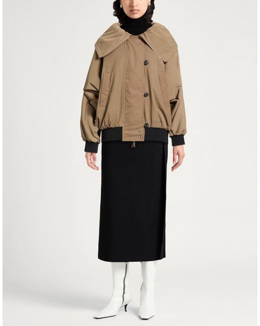 Khaite Natural Jacket Polyester, Cotton
