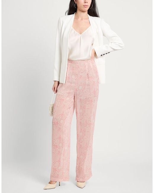 Semicouture Pink Trouser