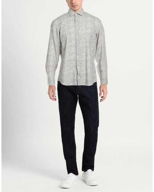 Camisa Van Laack de hombre de color Gray