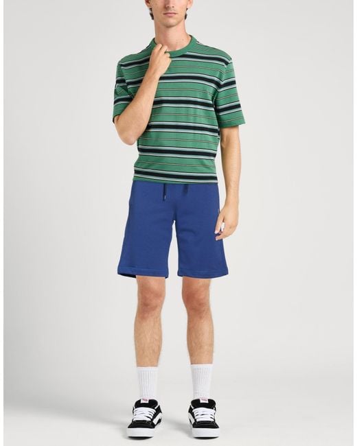 Paul Smith Blue Shorts & Bermuda Shorts Cotton for men