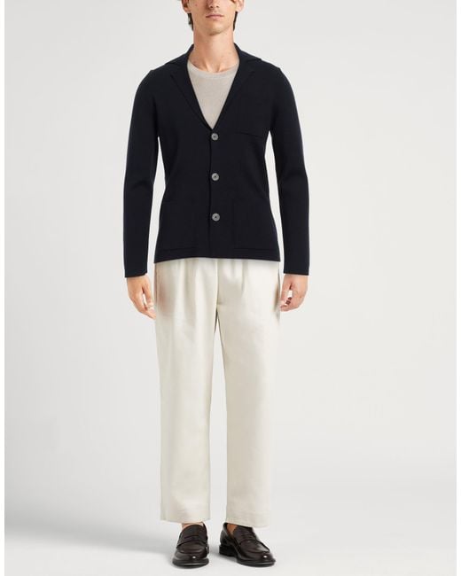 Alpha Studio Blue Cardigan for men