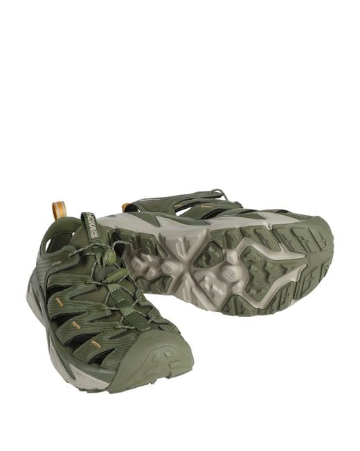 Hoka One One Green M Hopara Military Sneakers Textile Fibers, Rubber for men