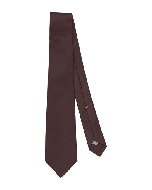 Canali Purple Ties & Bow Ties Silk for men