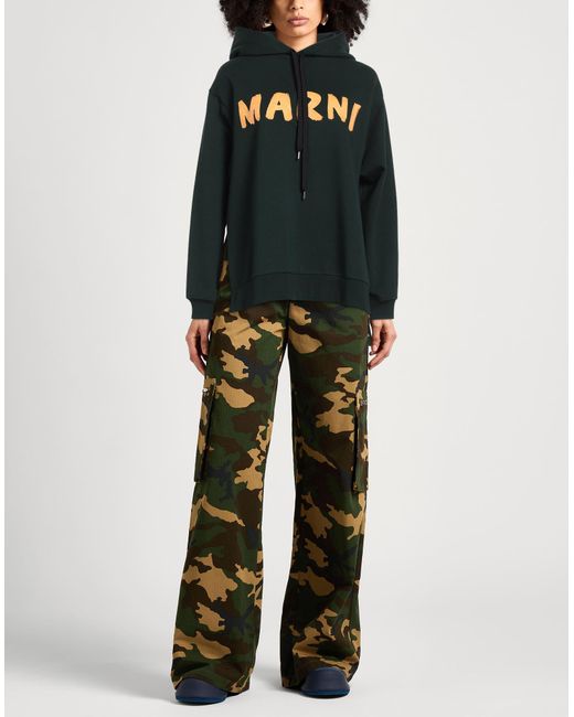 Marni Black Dark Sweatshirt Cotton